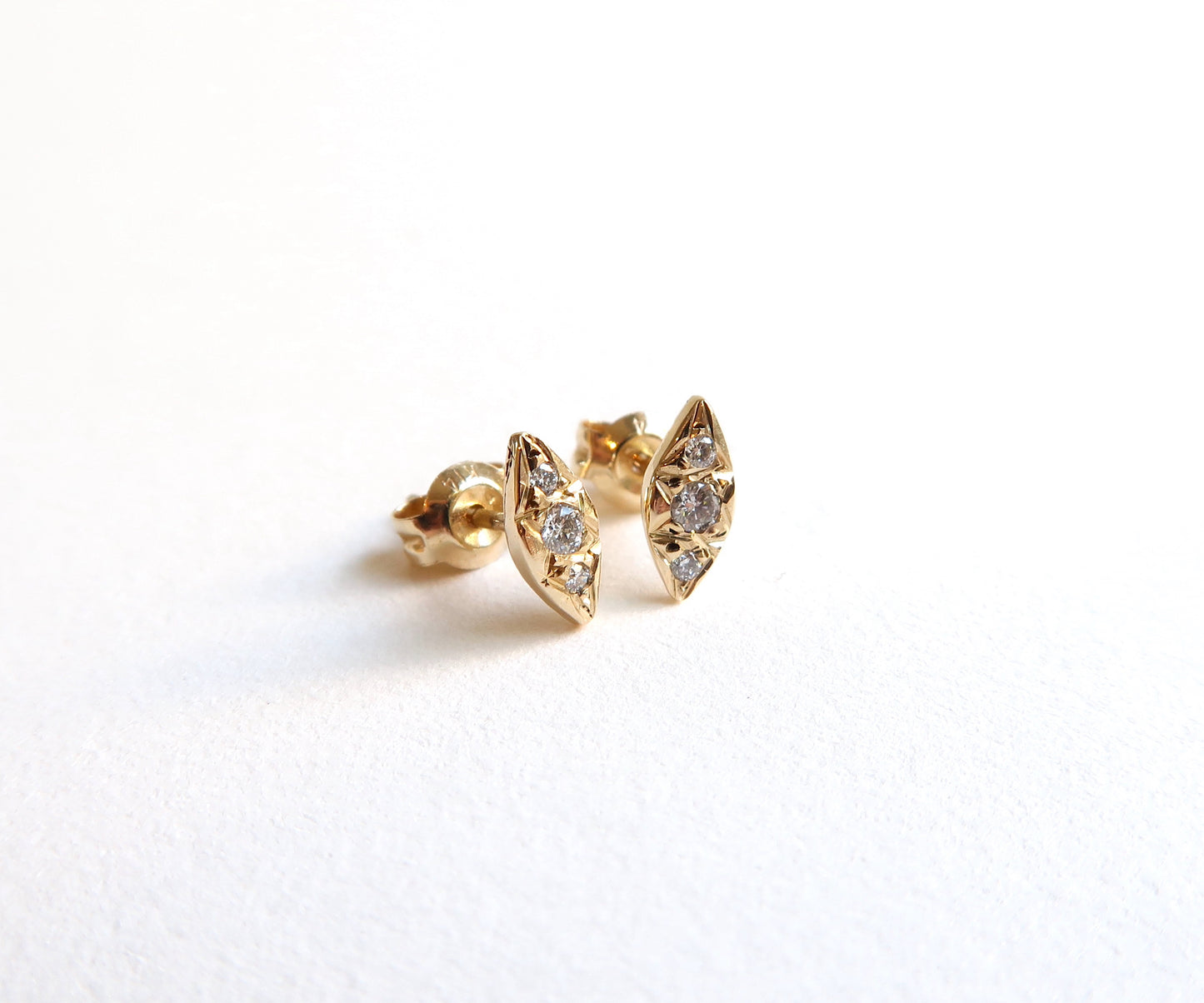 Diamond Kite Studs