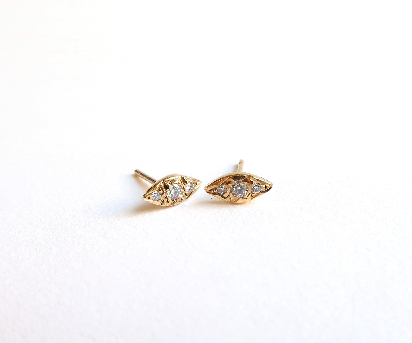 Diamond Kite Studs