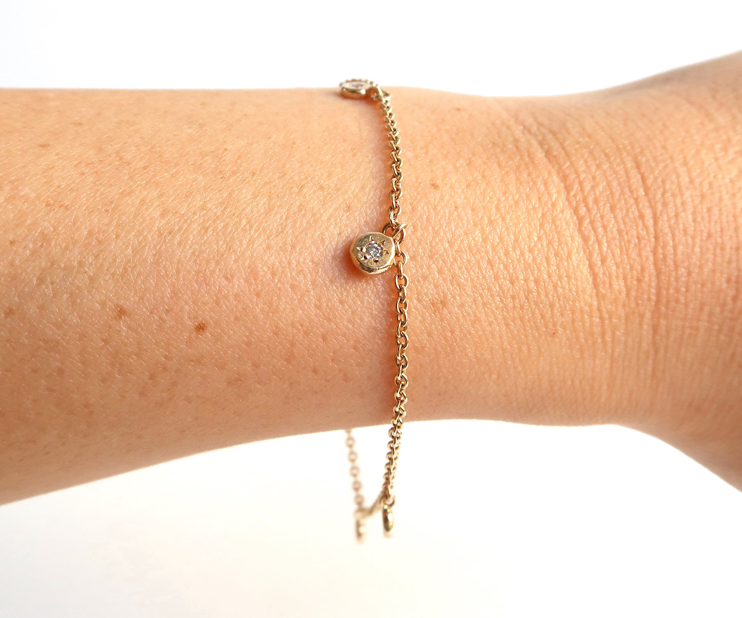 Nishi Pebble Diamond Bracelet