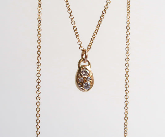 Diamond Droplet Pendant