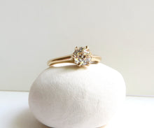 Load image into Gallery viewer, Nishi Old European Cut Diamond Six Prong Ring