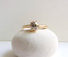 Load image into Gallery viewer, Nishi Old European Cut Diamond Six Prong Ring