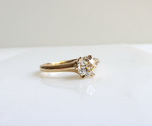 Load image into Gallery viewer, Nishi Old European Cut Diamond Six Prong Ring