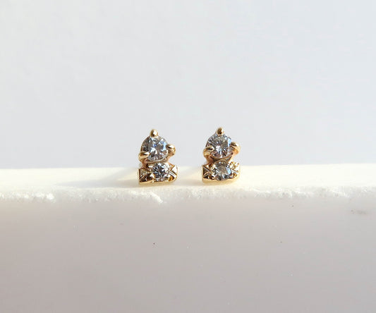 Diamond Orb Studs