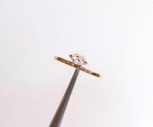 Load image into Gallery viewer, Rose Cut Pear Diamond Ring