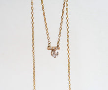 Load image into Gallery viewer, Diamond Bar Necklace