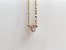 Load image into Gallery viewer, Diamond Bar Necklace
