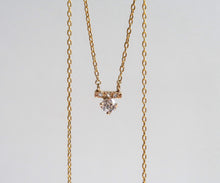 Load image into Gallery viewer, Diamond Bar Necklace