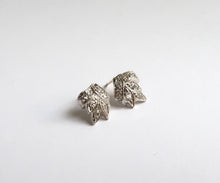 Load image into Gallery viewer, Vintage platinum and diamond studs