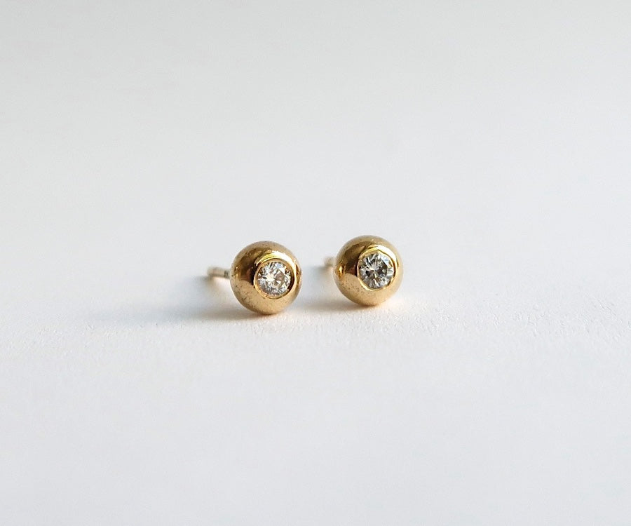 Diamond Bulb Studs