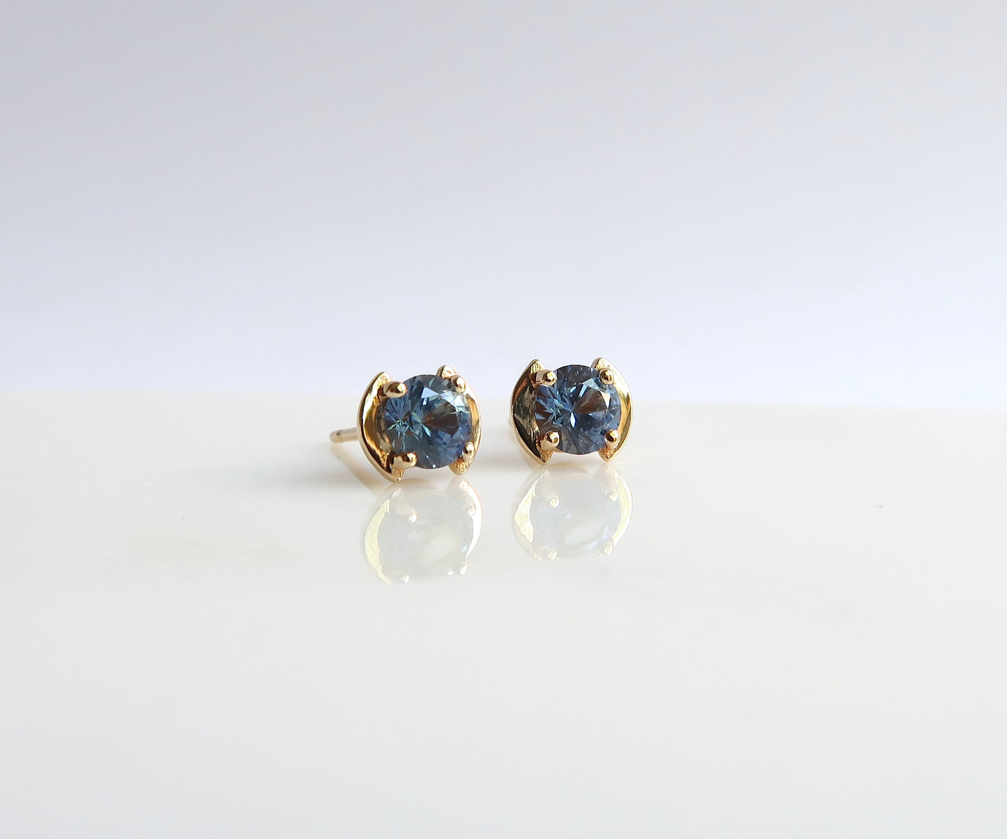 Luna Sapphire Studs