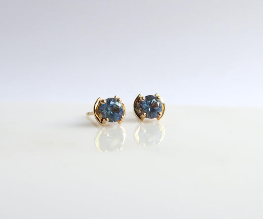 Luna Sapphire Studs