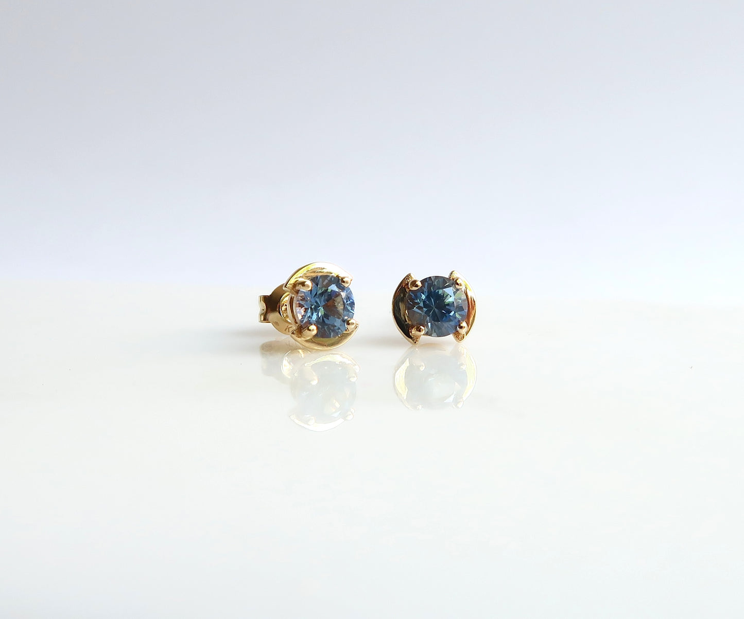 Luna Sapphire Studs