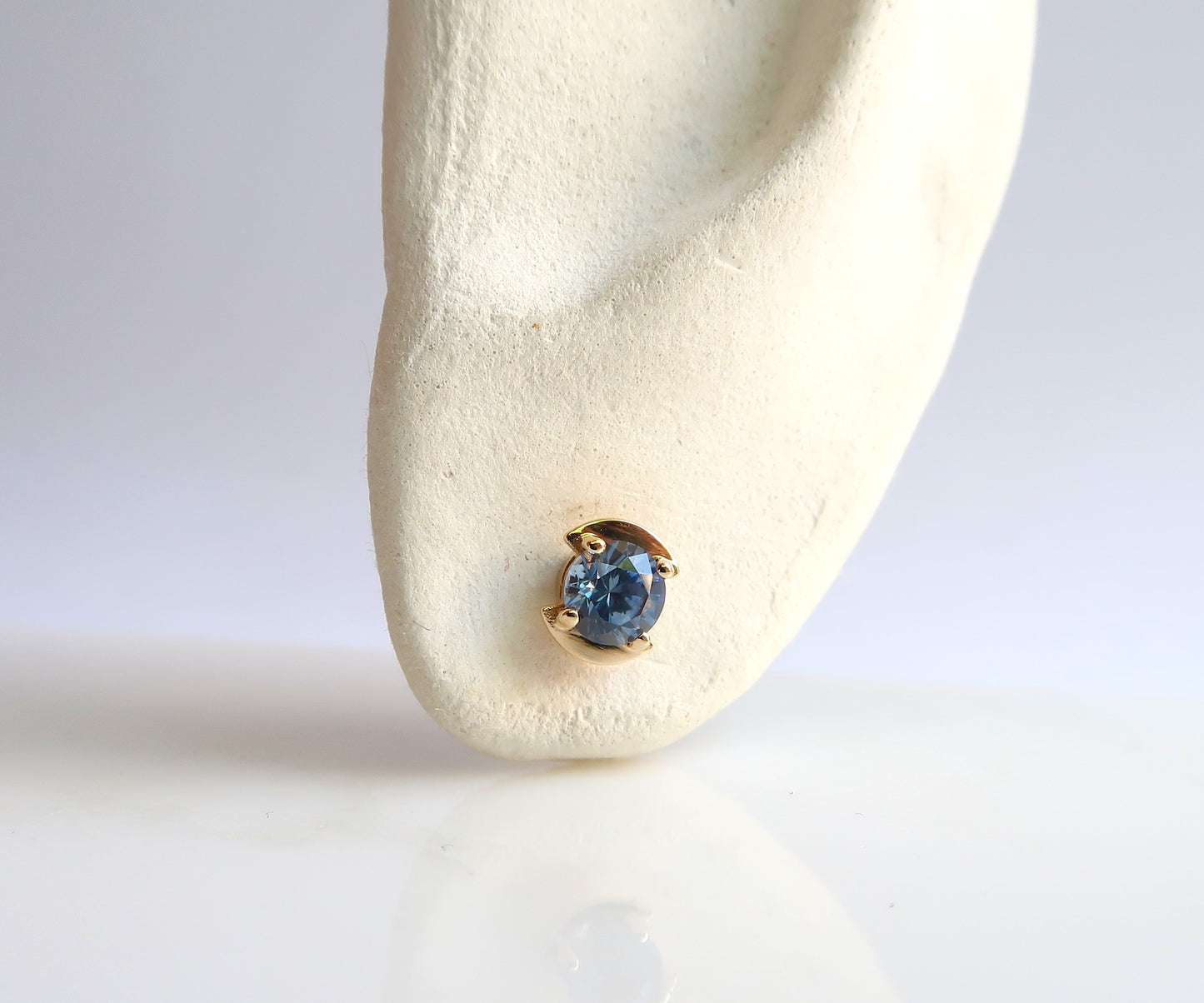 Luna Sapphire Studs