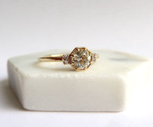 Load image into Gallery viewer, Nishi Octagon Old European Cut Diamond Ring