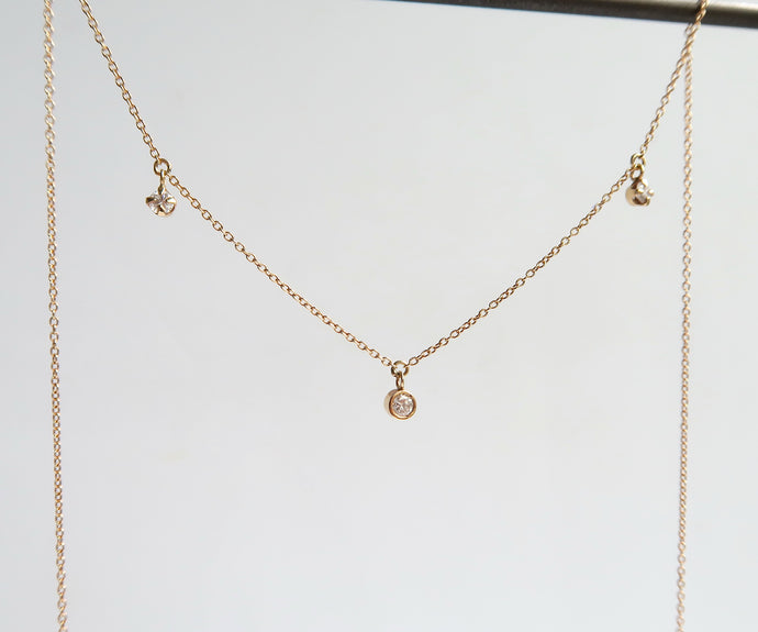 Nishi Diamond Layer Necklace