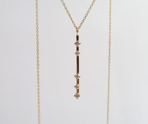 Nishi-5-Stone-Diamond-Pendant