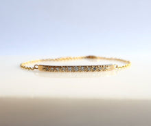 Load image into Gallery viewer, Nishi Diamond Bar Bracelet
