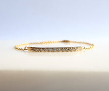 Load image into Gallery viewer, Nishi Diamond Bar Bracelet