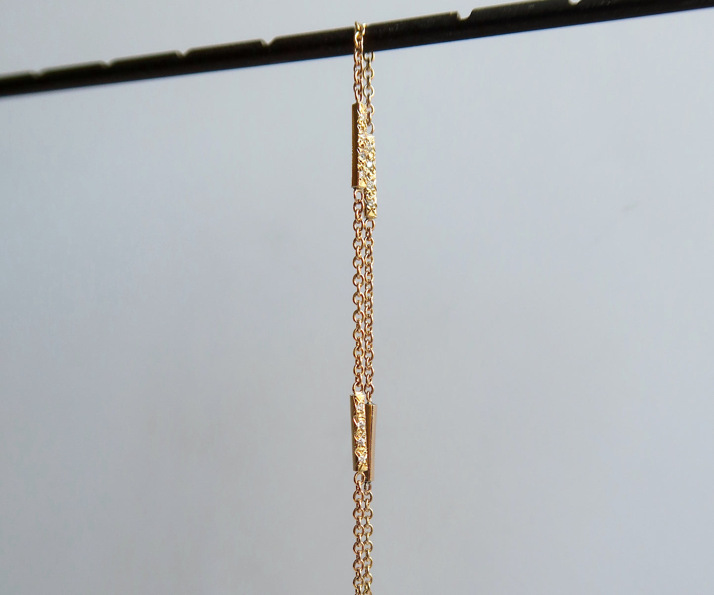 Nishi Diamond Bar Bracelet