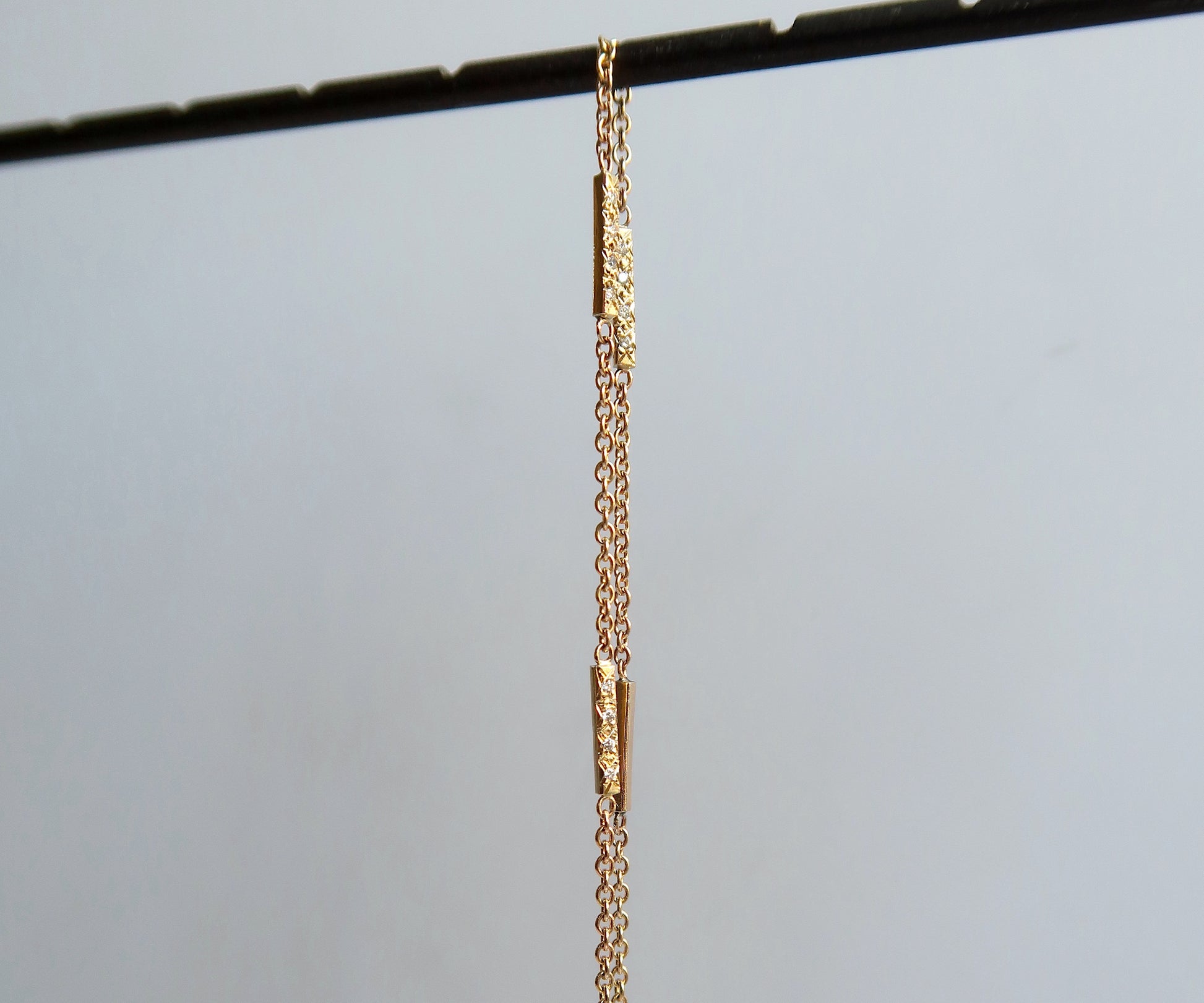 Nishi Diamond Bar Bracelet