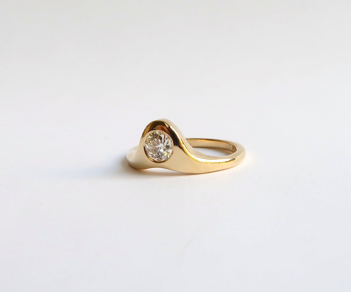 Nishi Bezel Set Diamond Ring