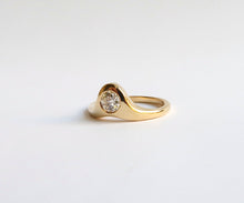 Load image into Gallery viewer, Nishi Bezel Set Diamond Ring