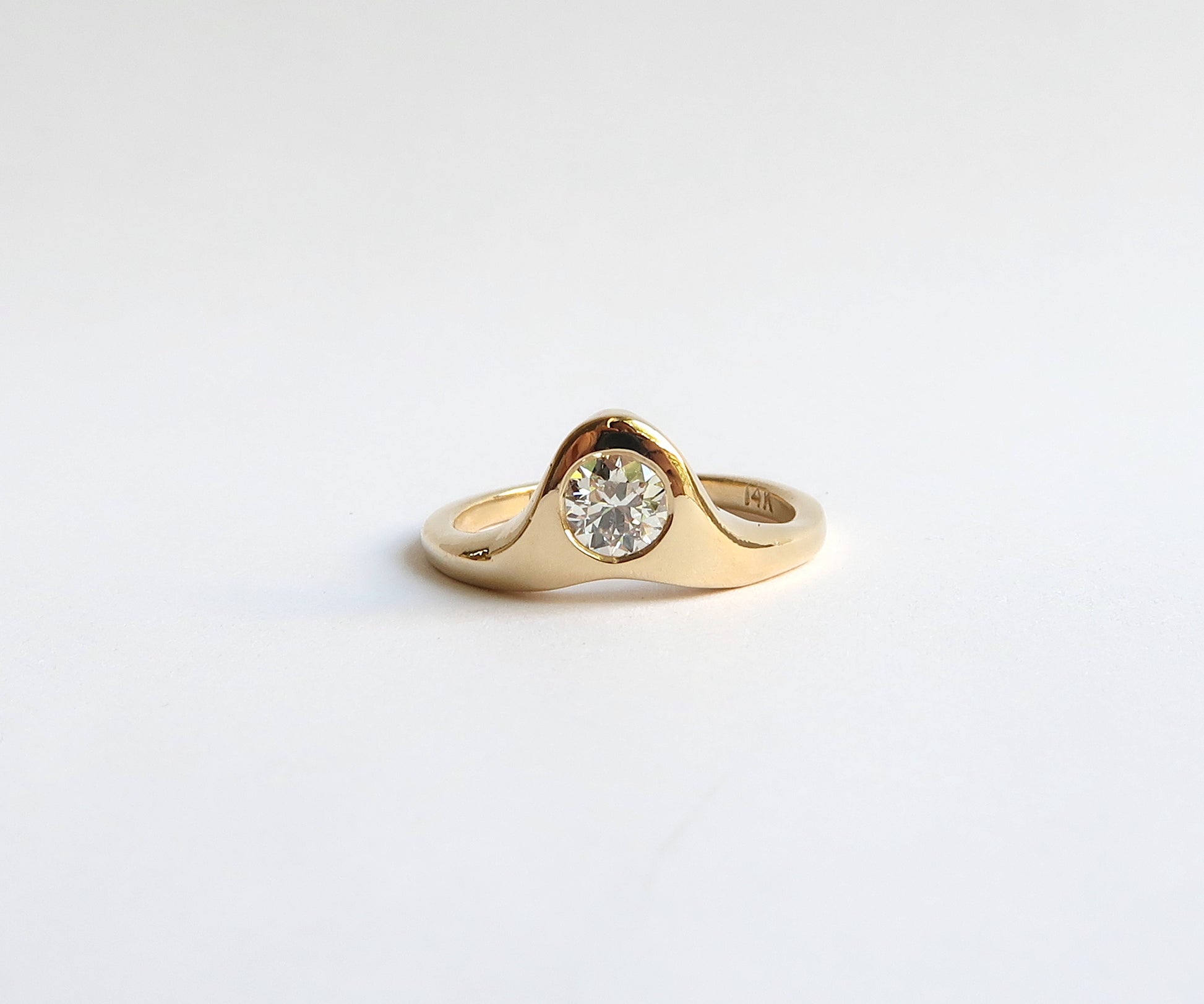 Nishi Bezel Set Diamond Ring