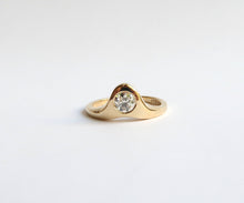 Load image into Gallery viewer, Nishi Bezel Set Diamond Ring