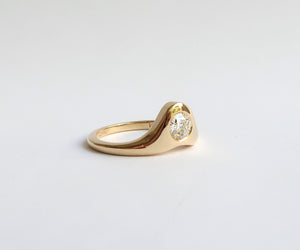 Nishi Bezel Set Diamond Ring