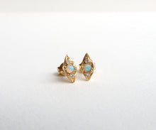 Load image into Gallery viewer, Nishi Kite Opal and Diamond Studs