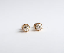 Load image into Gallery viewer, Old European Cut Diamond Six Prong Studs