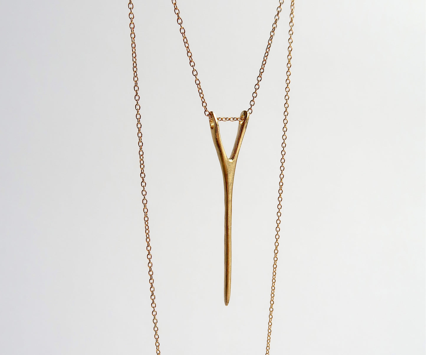 Nishi Y Necklace Yellow Gold