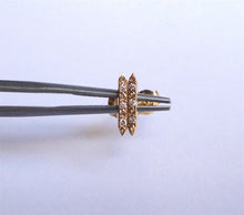 Load image into Gallery viewer, Nishi Diamond Arrow Gold Studs
